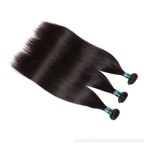Grade 10A Raw Virgin Human Straight Hair Weave Cuticle Aligned Wholesale Virgin Brazilian Human Hair Bundles Extension Vendor
